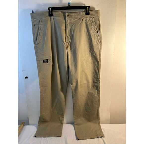 WeatherProof 38x32 utility pants flex waistband stretch 271 tan new - Picture 9 of 9